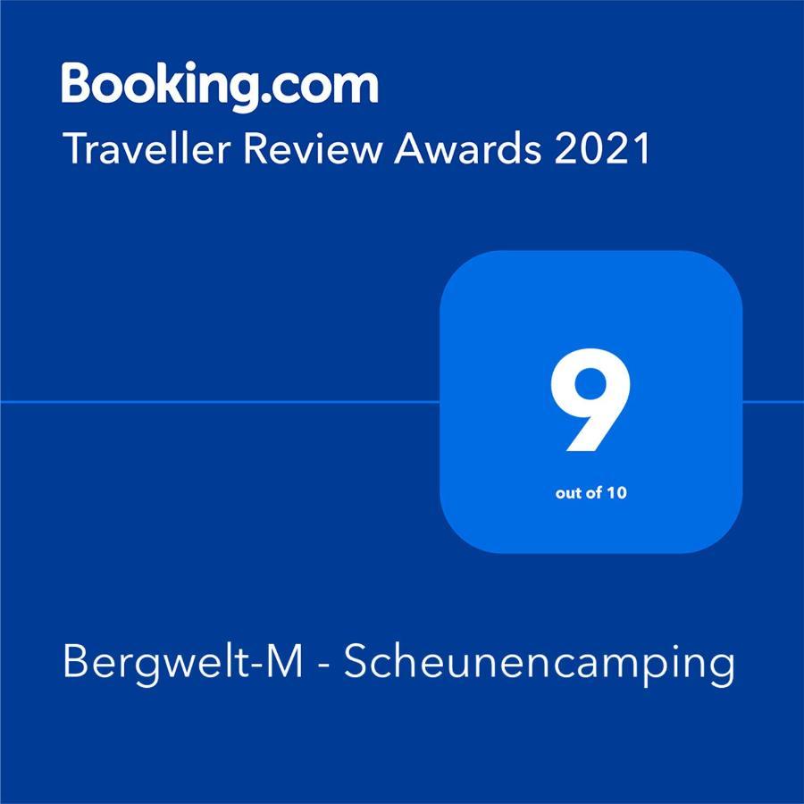 Bergwelt-M - Scheunencamping Schröcken エクステリア 写真